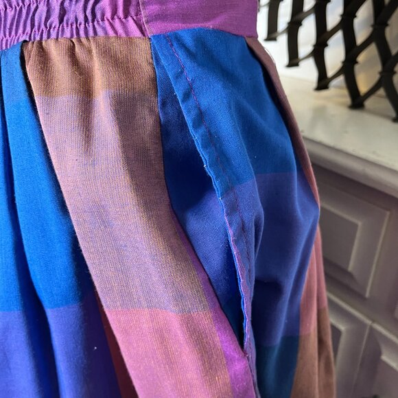 Vintage 2 Piece Dress Saved By The Bell Crop Top Ms. Paquette Ca. 80s/90s s/Med - Picture 6 of 16